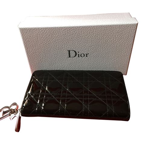 porte monnaie dior|grand portefeuille dior.